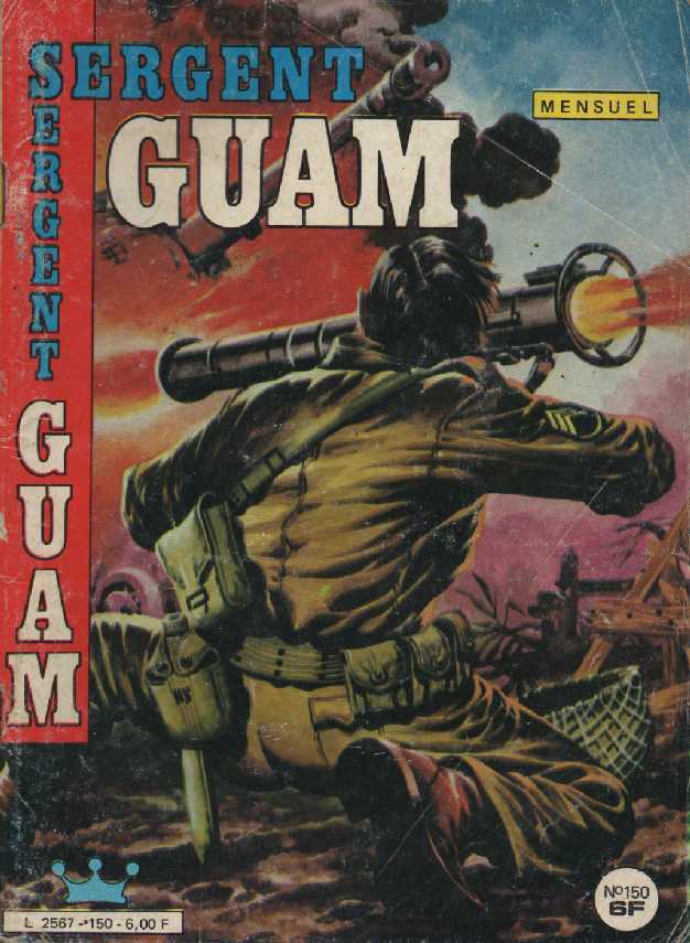 Scan de la Couverture Sergent Guam n 150